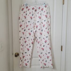 Hill House Size L Rosemary "Going Out Pajama Pants", Excellent Used Condition